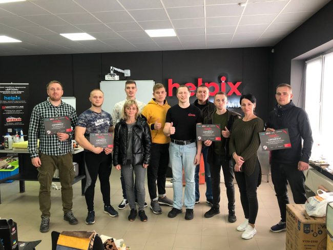 posle obuchenya po chistke mebeli І групове фото насамкінець – з усіма, хто приїхав на навчання